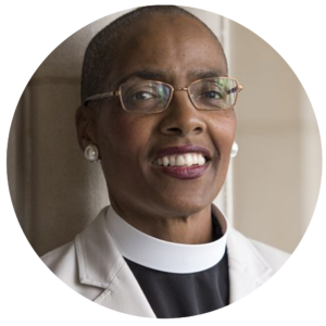 a headshot of Rev. Dr. Kelly Brown Douglas